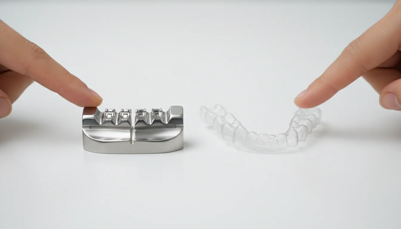 Brackets vs. Invisalign — ortodoncia Quito